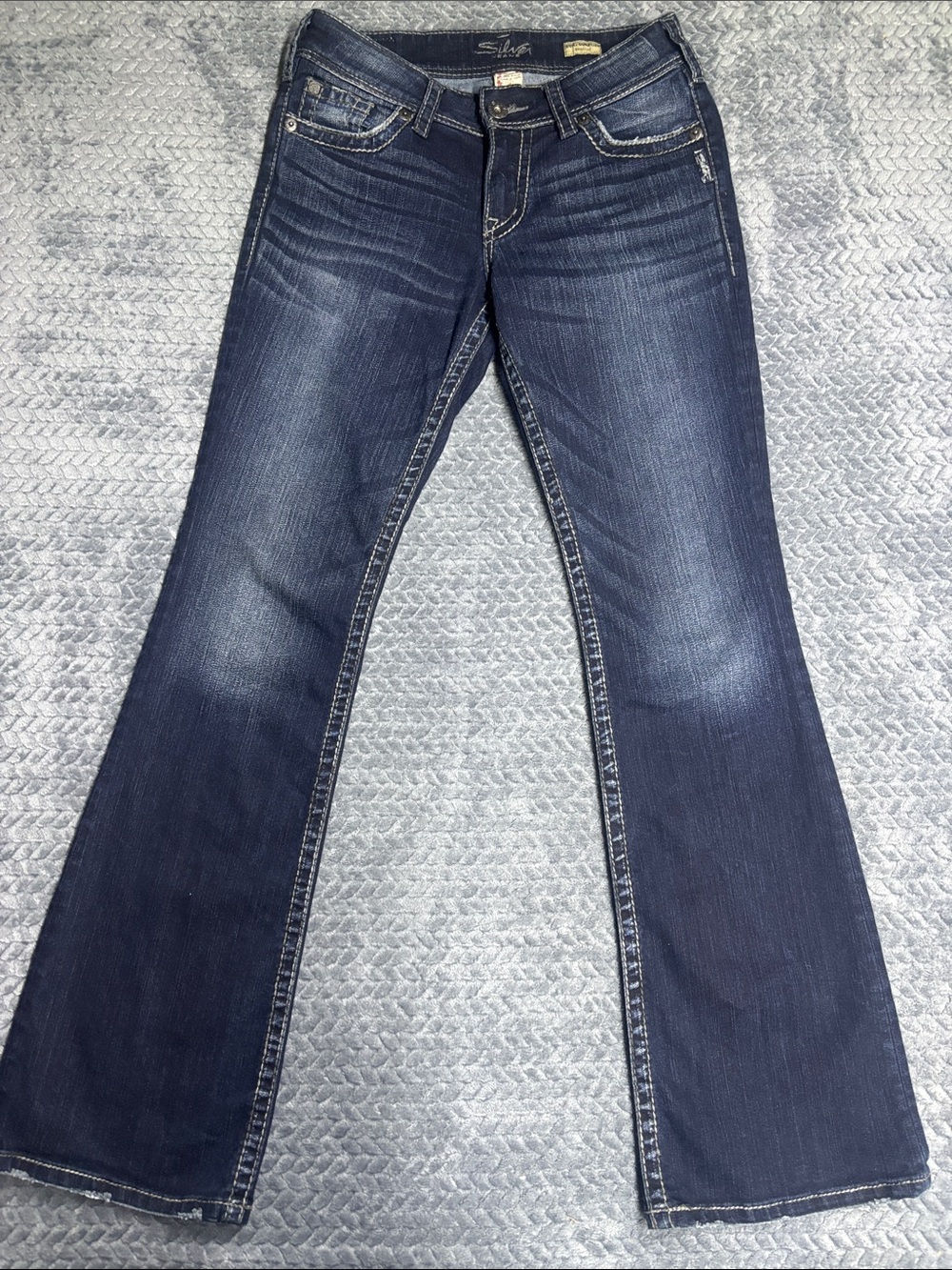 Silver Jeans Dark Indigo Bootcut Jeans Size 28x32